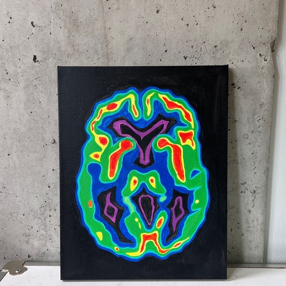 BRAIN SCAN PAINTING